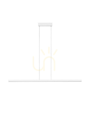 Kontrollera Luces Exclusivas TARVANA LE45411 pendellampa vit LED 25W 159 cm