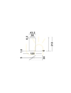 MALERTA Pendellampa från Luces Exclusivas LE45418 small 3