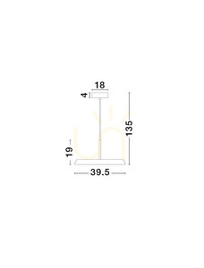 FOVENTO Luces Exclusivas taklampa LE45440 3 FOVENTO Luces Exclusivas taklampa LE45440 small 3