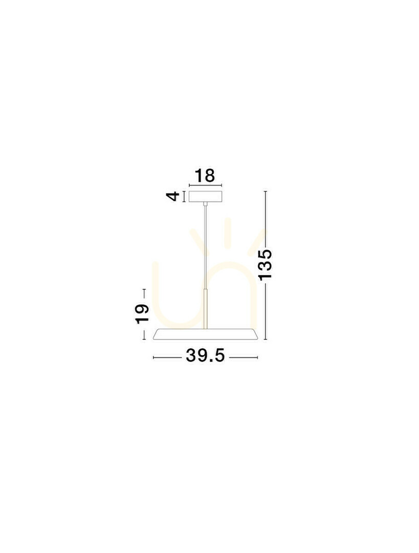 Display FOVENTO Luces Exclusivas taklampa LE45440 FOVENTO Luces Exclusivas taklampa LE45440