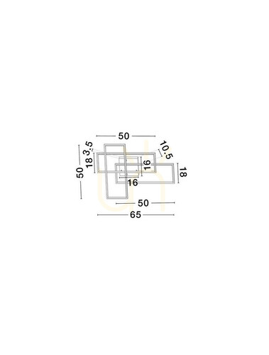 Kontrollera DENVERA vägglampa från Luces Exclusivas LE45478