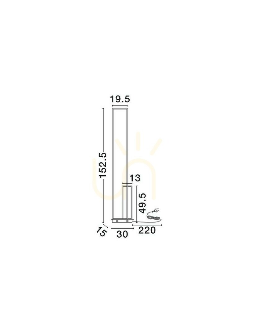 Display JURENZO Luces Exclusivas Golvlampa LE45480 JURENZO Luces Exclusivas Golvlampa LE45480