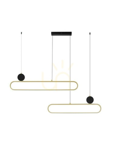 Kontrollera TURVIANO taklampa från Luces Exclusivas LE45490