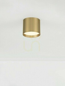 RINVELA Luces Exclusivas LE45503 utanpåliggande LED-taklampa guldfärgad 10 W 3000 K Ø10 cm small 1