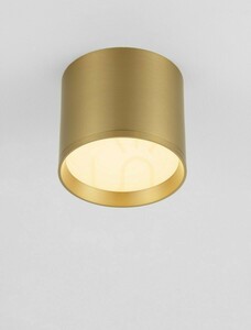 RINVELA Luces Exclusivas LE45503 utanpåliggande LED-taklampa guldfärgad 10 W 3000 K Ø10 cm small 2