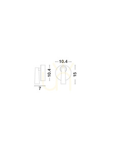 LAVONTO vägglampa från Luces Exclusivas LE45529 1 LAVONTO vägglampa från Luces Exclusivas LE45529 small 1