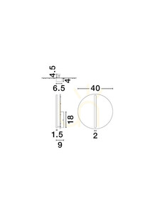 GALURCA Luces Exclusivas vägglampa LE45550 small 3