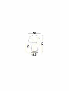 CASTORO Luces Exclusivas Bordslampa LE45584 small 2