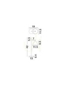 SALVADO bordslampa från Luces Exclusivas LE45594 small 3