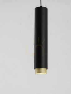 Pendellampa TORVILA Luces Exclusivas LE45614 svart och guld GU10 small 1