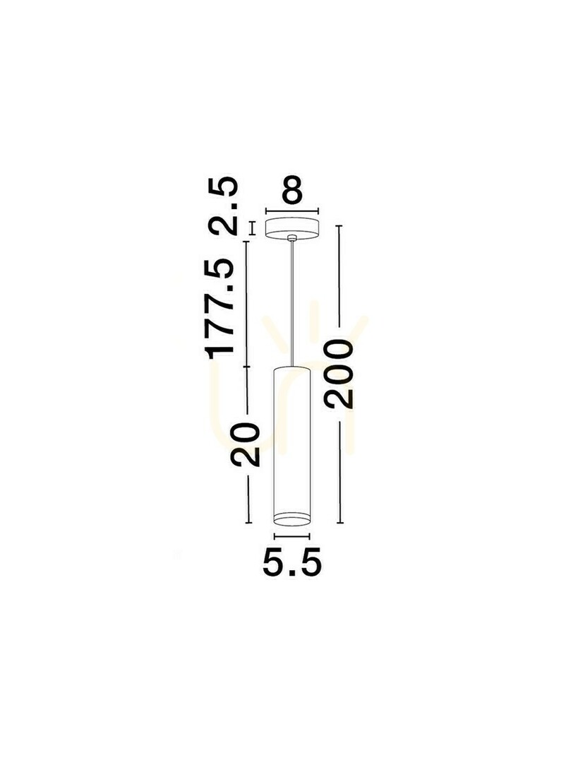 Display ZENFARO Luces Exclusivas taklampa LE45669 ZENFARO Luces Exclusivas taklampa LE45669