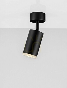 Takspot Luces Exclusivas ZENFARO LE45675 svart GU10 10 W small 1