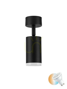 Takspot Luces Exclusivas ZENFARO LE45675 svart GU10 10 W small 0