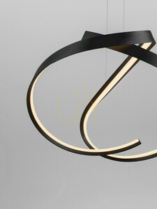 Luces Exclusivas ALAGON LE45715 LED-pendel, svart, 47 W, 60 cm small 6