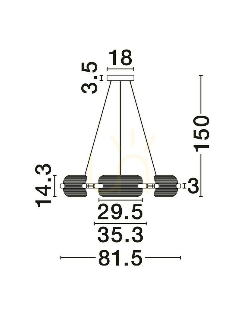 Kontrollera ALBERI Luces Exclusivas taklampa LE45737 ALBERI Luces Exclusivas taklampa LE45737