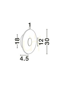 ALCANT Luces Exclusivas vägglampa LE45750 5 ALCANT Luces Exclusivas vägglampa LE45750 small 5