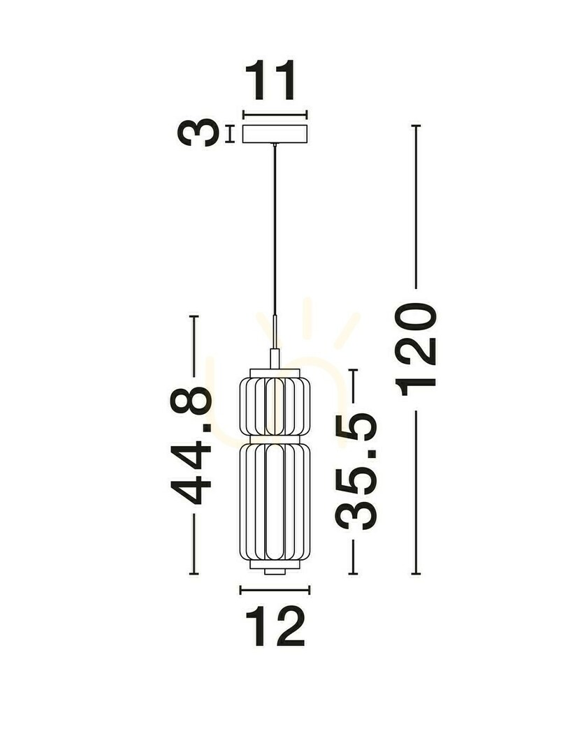 Visa ALQUERI Luces Exclusivas taklampa LE45808 ALQUERI Luces Exclusivas taklampa LE45808