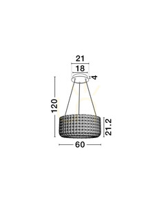 ARONA Pendellampa från Luces Exclusivas LE45854 small 4