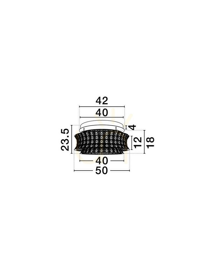 Visa Plafond ARONA Luces Exclusivas LE45862 Plafond ARONA Luces Exclusivas LE45862