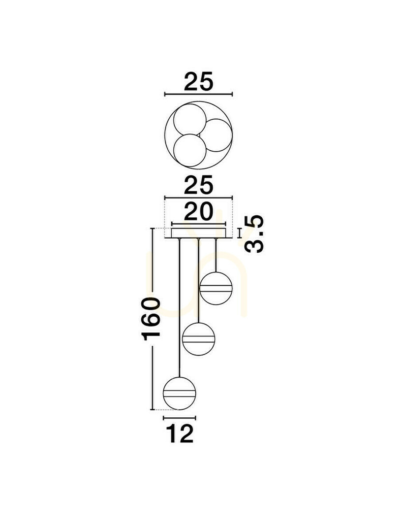 Kontrollera ARTEIXO Luces Exclusivas taklampa LE45873 ARTEIXO Luces Exclusivas taklampa LE45873