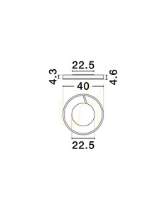 Plafond AZKOIT Luces Exclusivas LE45904 small 5