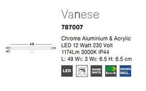 BIESCA Luces Exclusivas vägglampa LE45950 small 1