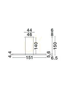 CONIL Luces Exclusivas taklampa LE45984 small 4