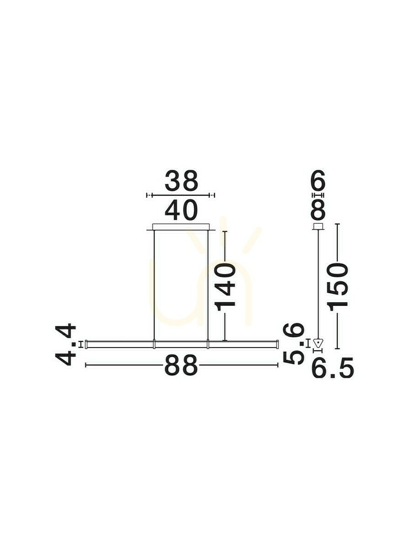 Visa CONIL Luces Exclusivas taklampa LE45985 CONIL Luces Exclusivas taklampa LE45985