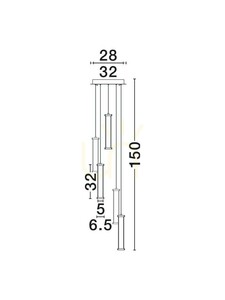 CONIL Luces Exclusivas taklampa LE45996 4 CONIL Luces Exclusivas taklampa LE45996 small 4