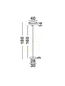 GORAFE Luces Exclusivas Golvlampa LE46050 small 5