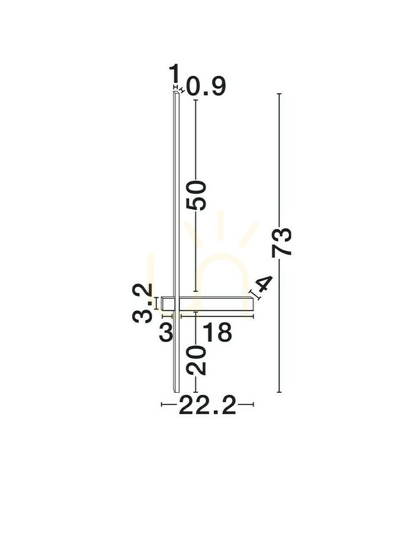 Kontrollera HIGUERA Luces Exclusivas vägglampa LE46067 HIGUERA Luces Exclusivas vägglampa LE46067