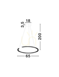 MAHON Luces Exclusivas taklampa LE46096 small 4
