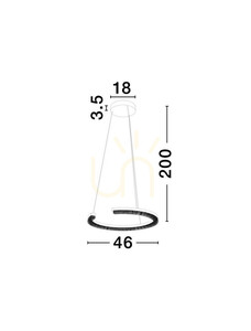 MAHON Luces Exclusivas taklampa LE46099 4 MAHON Luces Exclusivas taklampa LE46099 small 4