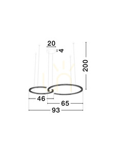 MAHON Luces Exclusivas taklampa LE46102 4 MAHON Luces Exclusivas taklampa LE46102 small 4