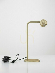 PUCARANI LED-skrivbordslampa Luces Exclusivas LE46133, guld, 3000 K small 1