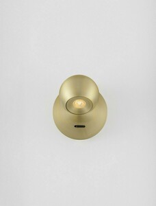 Guldfärgad LED-vägglampa PUCARANI Luces Exclusivas LE46135 6 W small 5