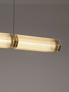 Pendel Luces Exclusivas TORREV LE46200 klarglas mässing LED 24 W 1320 lm 3000 K 120 cm small 4