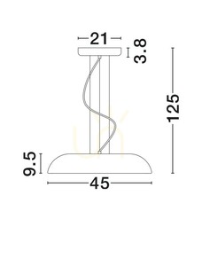 VENCID Luces Exclusivas taklampa LE46214 small 5