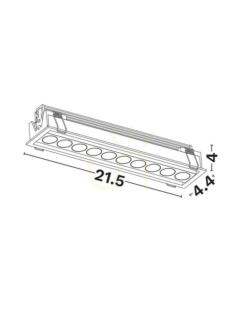 Utsikt CARCAIX Luces Exclusivas Taknät LE62232 CARCAIX Luces Exclusivas Taknät LE62232