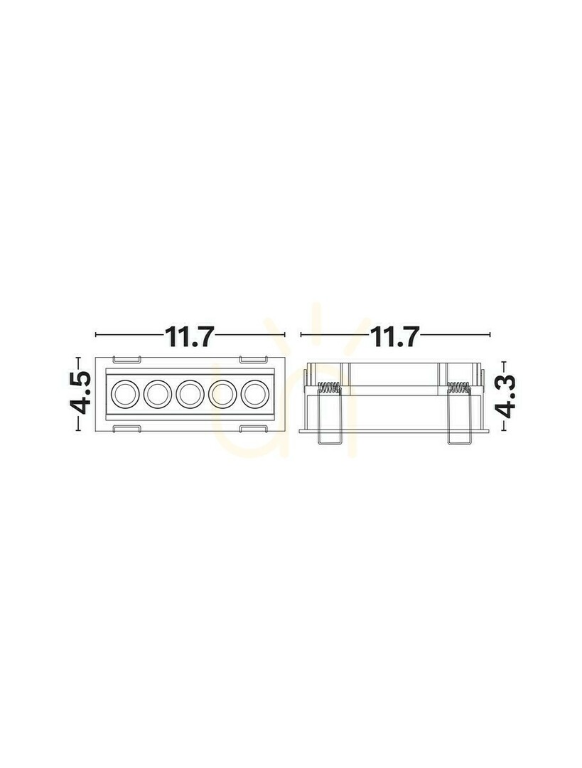 Utsikt CARRIZ Luces Exclusivas Taknät LE62255 CARRIZ Luces Exclusivas Taknät LE62255
