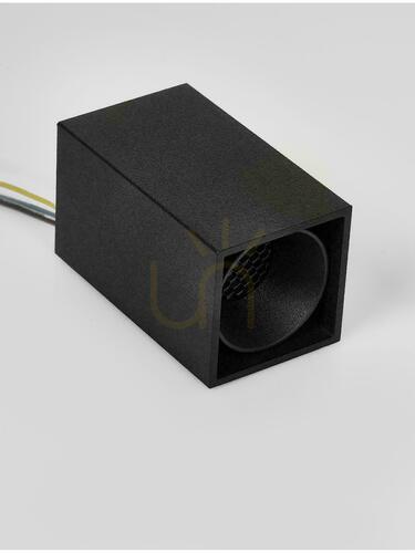 Kontrollera COMILL Luces Exclusivas LE62378 utanpåliggande takspot, svart LED 5 W 3000 K