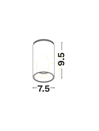 Kontrollera COSLAD Luces Exclusivas taklins LE62383