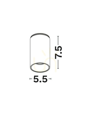Kontrollera COSLAD Luces Exclusivas taklins LE62384