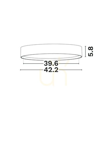Kontrollera EIBAR Luces Exclusivas Taknät LE62446