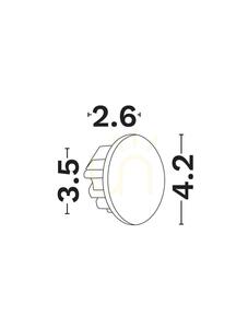 GOMERA Luces Exclusivas infälld vägglampa LE62507 small 3