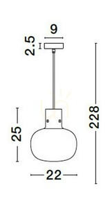 PADRE Luces Exclusivas taklampa LE42633 5 PADRE Luces Exclusivas taklampa LE42633 small 5