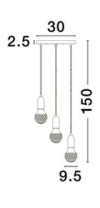 BANI Luces Exclusivas taklampa LE42715 5 BANI Luces Exclusivas taklampa LE42715 small 5