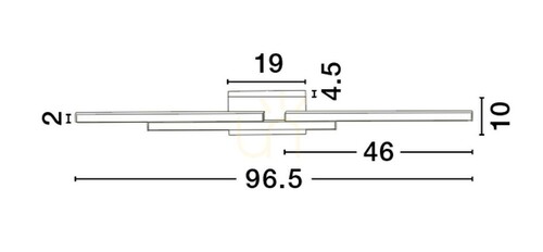 Kontrollera BAGRES Luces Exclusivas vägglampa LE43615