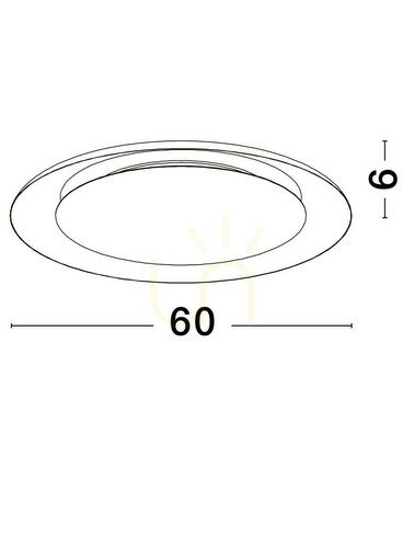 Kontrollera Plafond CAPINOTA Luces Exclusivas LE44802