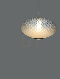 Luces Exclusivas CORVELA LE45176 grå LED-pendellampa 12 W, 30 cm small 1